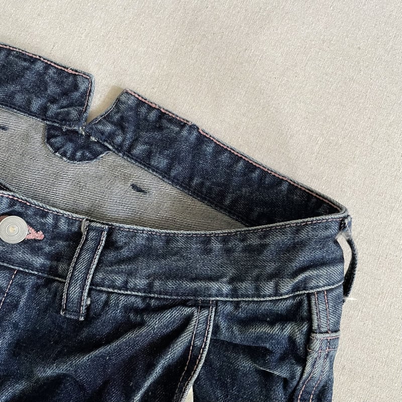 玉縁PKTストレートデニム ST-021 / Veritecoeur ヴェリテクール | e-