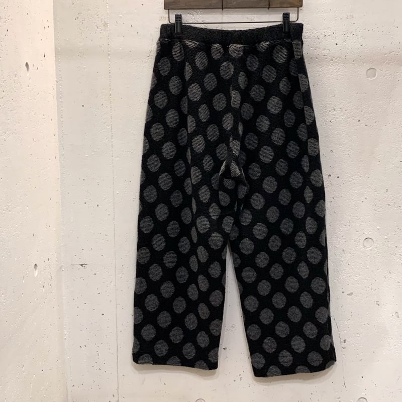 ウールパイルドットジャガード リラックスパンツ P90608 / prit