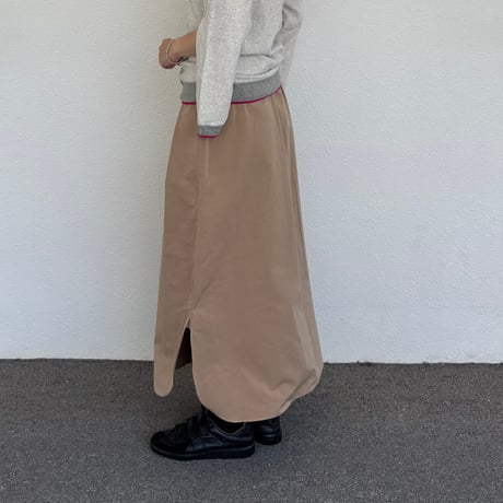 80/2シャンブレーロングシャツスカート 362502 / HAVERSACK ハバーサック