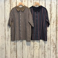 Vintage Stripe 切替え2Way シャツ 13107054 / Vlas Blomme ヴラスブラム
