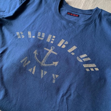 BEES B アンカー ショートスリーブ TEE 1008882/ BLUE BLUE　ブルーブルー