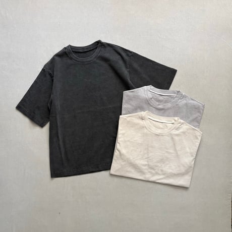 Pigment dyeing S/S TEE VCC-531 / Veritecoeur ヴェリテクール