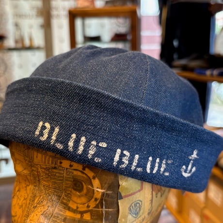 ステンシルセーラーハット 1007720 / BLUE BLUE ブルーブルー