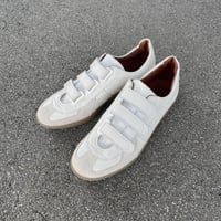 GERMAN MILITARY TRAINER (WHITE) 1703LD / REPRODUCTION OF FOUD リプロダクションオブファウンド
