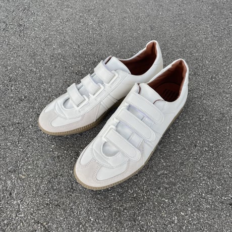 GERMAN MILITARY TRAINER (WHITE) 1703LD / REPRODUCTION OF FOUD リプロダクションオブファウンド