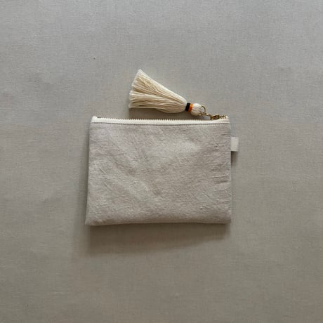 インドキルトラリー&フランスシーツ MIXポーチ S ARTEA-26SP43 / ARTE POVERA アルテポーヴェラ