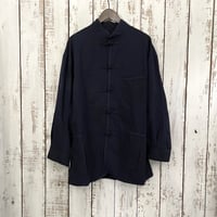 WEATHER CHINESE COAT (NAVY) PC-026-2442 / Porter Classic