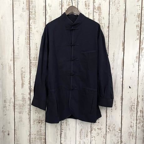 WEATHER CHINESE COAT (NAVY) PC-026-2442 / Porter Classic