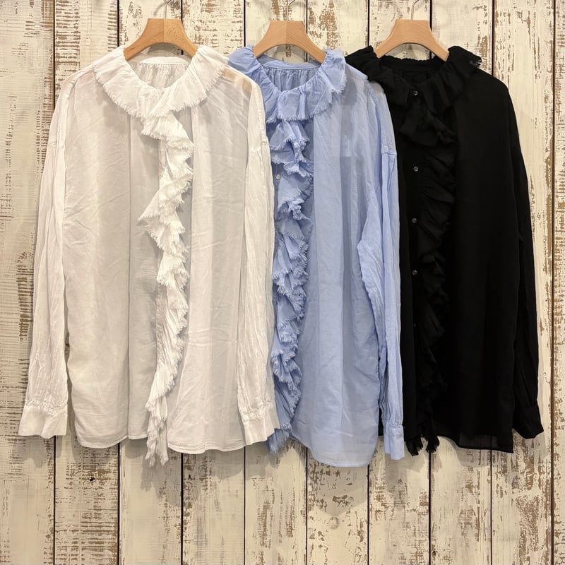 フリルブラウス LTD-187 / Veritecoeur ヴェリテクール | e-shop/