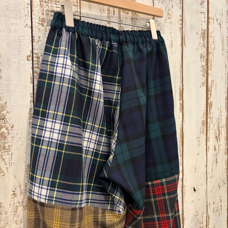 新品★homspun ホームスパン★ウールタータン　ギャザーパンツ 楽天市場】homspun ホームスパン ウールタータン ギャザーパンツ 3364