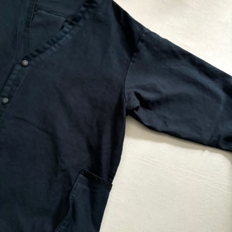 MOLESKIN NO COLLAR SHIRT JACKET (DARK NAVY) PC-019-2936 / Porter Classic ポータークラシック