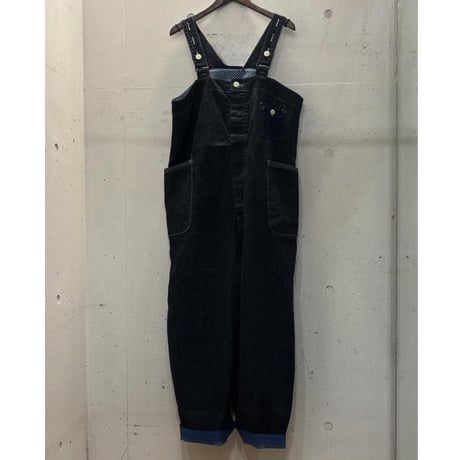 快晴堂　デニムサロペット 快晴堂 - Girl's・リラクシンWorkインディゴデニム／BIG