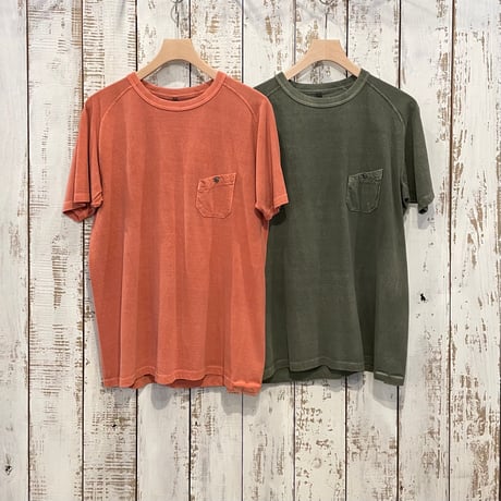 5.6oz BASIC T-SHIRT PIGMENT 80480021021 / Nigel Cabourn ナイジェルケーボン