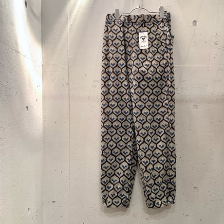 ボタニカル ブロックプリント イージートラウザーズ 1015852 / HOLLYWOOD RANCH MARKET ハリウッドランチマーケット