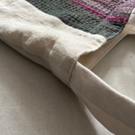 インドラリーキルト&フランスシーツ トート&ショルダーBAG ARTEA-26SP45 / ARTE POVERA アルテポーヴェラ