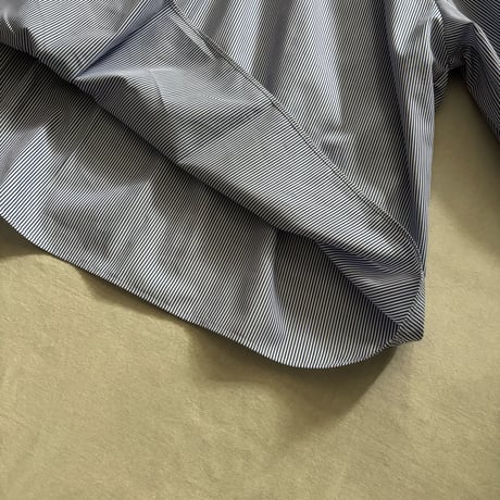 ブルーストライプ フリルブラウス 622524 / HAVERSACK ハバーサック