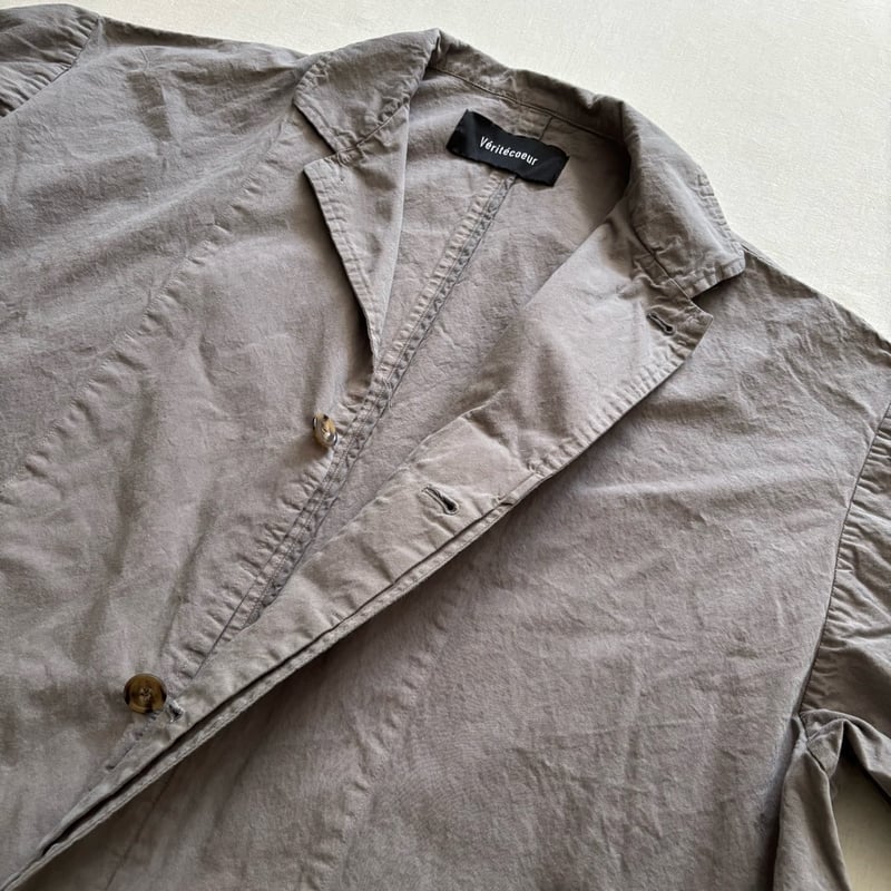 vc2669 ガーメントダイショートコート ベージュ vc2669 ガーメントダイショートコート ベージュ