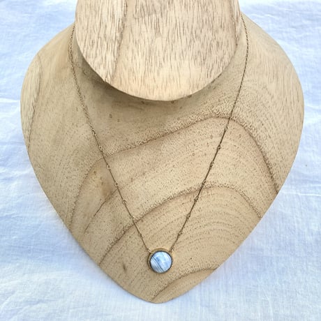 ROUND FRAME NECKLACE 81405022 / Aperdiem アペルディエム