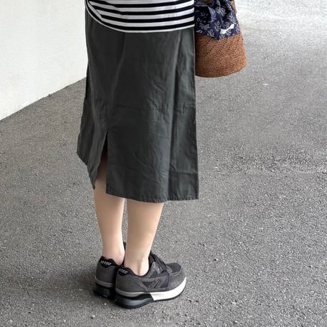 コットンラミー２重スカート 261-4416 / homspun ホームスパン