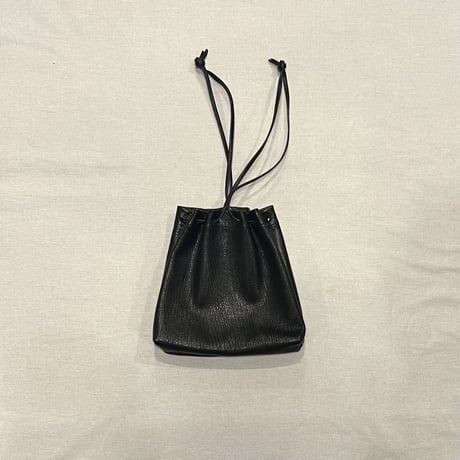 GOAT LEATHER KINCHAKU SHOULDER BAG MC1027  / MASTER&Co.