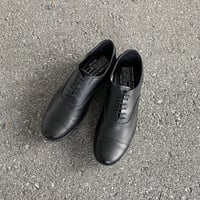 TR-001 STRAIGHT TIP (BLACK) / TRAVELSHOES by chausser トラベルシューズバイショセ