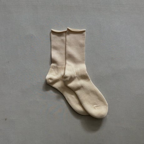 WASHI PILE CREW SOCKS R1511 / ROTOTO ロトト