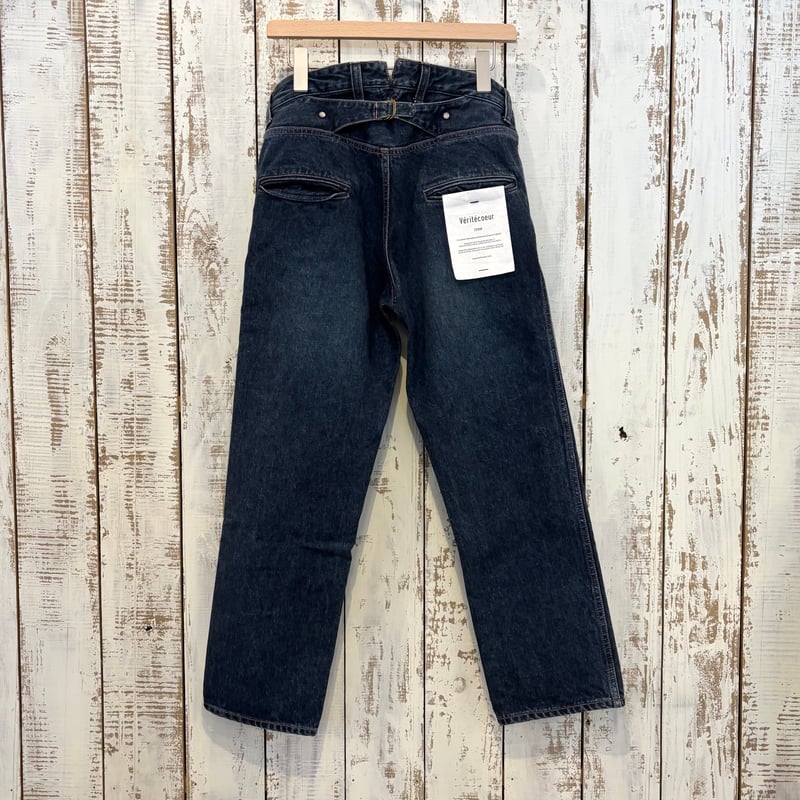玉縁PKTストレートデニム ST-021 / Veritecoeur ヴェリテクール | e-