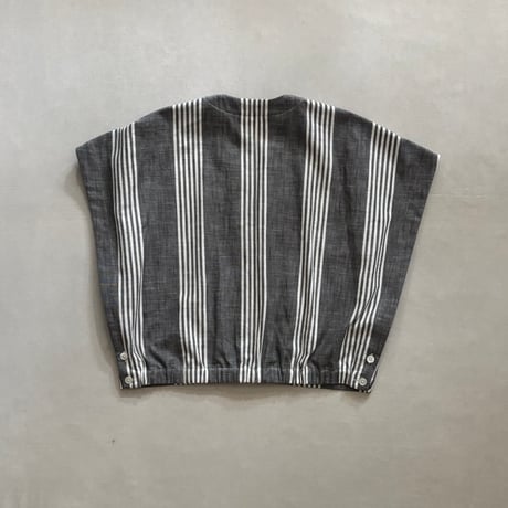 ダンガリーストライブスリーブレスカーディガン 622627 / HAVERSACK ハバーサック