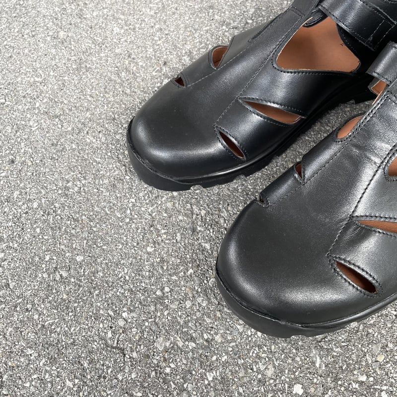 靴 959L ITALIAN MILITARY SANDAL 959L | ITALIAN MILITARY SANDAL | Color:Black【REPRODUCTION