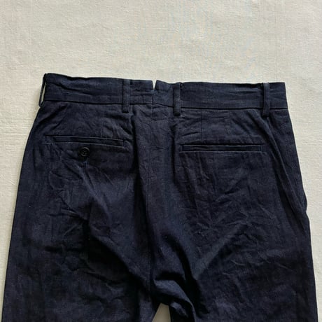 CLASSIC DENIM BUDDY HOLLY PANTS (NAVY) PC-005-3001 / Porter Classic ポータークラシック