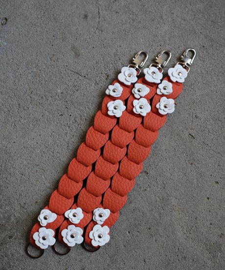 Short strap➖flower orange➖
