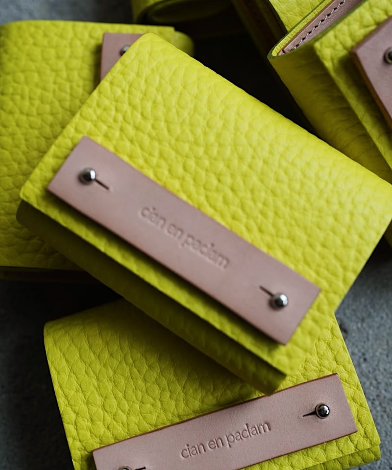 cian en paclam シアンエンパクラム　ミニウォレット mini wallet ➖ warm gray ➖ | cian en paclam