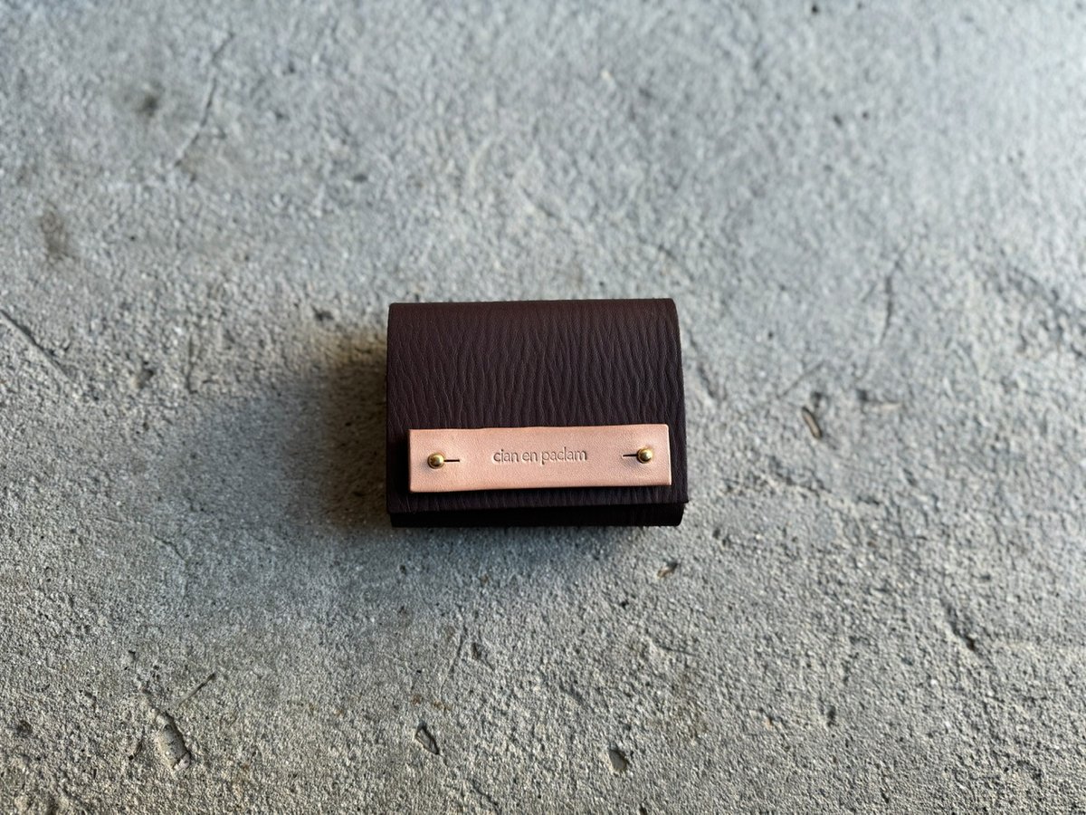 mini wallet ➖ NAKI cocoa➖ | cian en paclam
