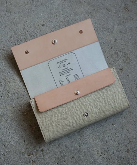 long wallet『tiny』➖cream➖