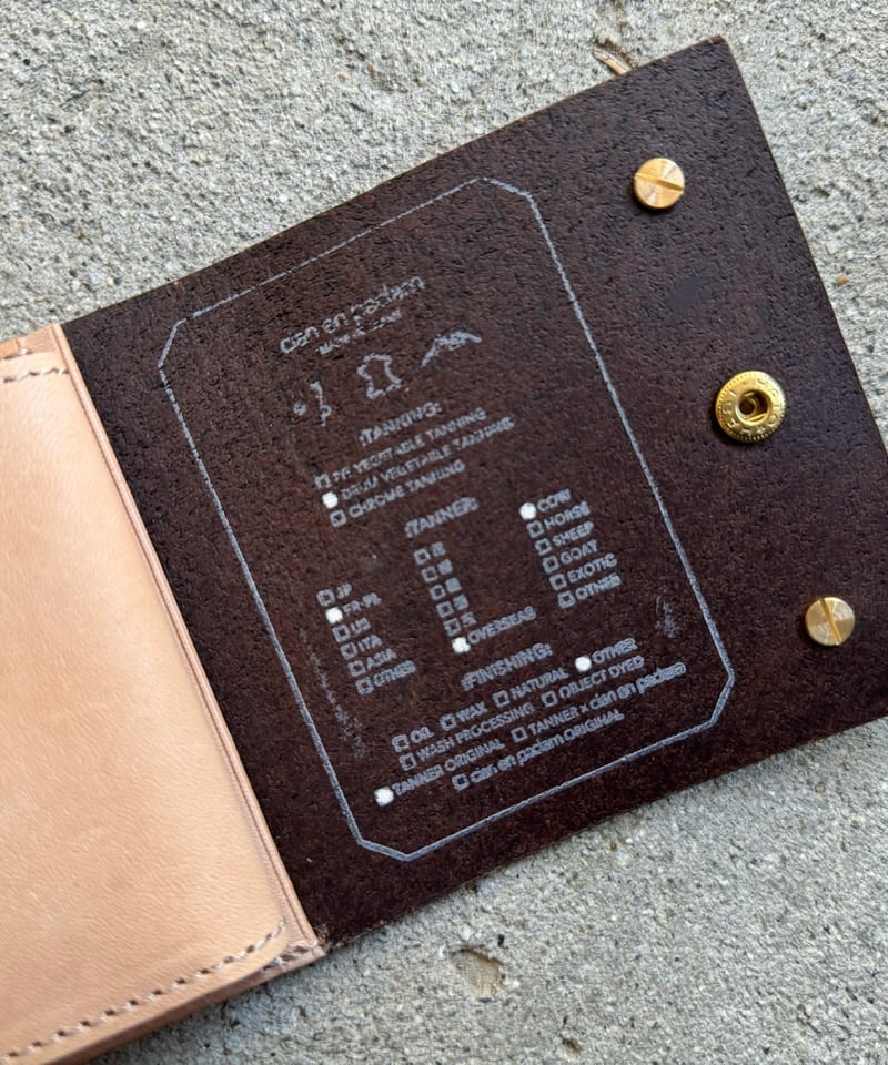 mini wallet ➖chocolate ➖ | cian en paclam