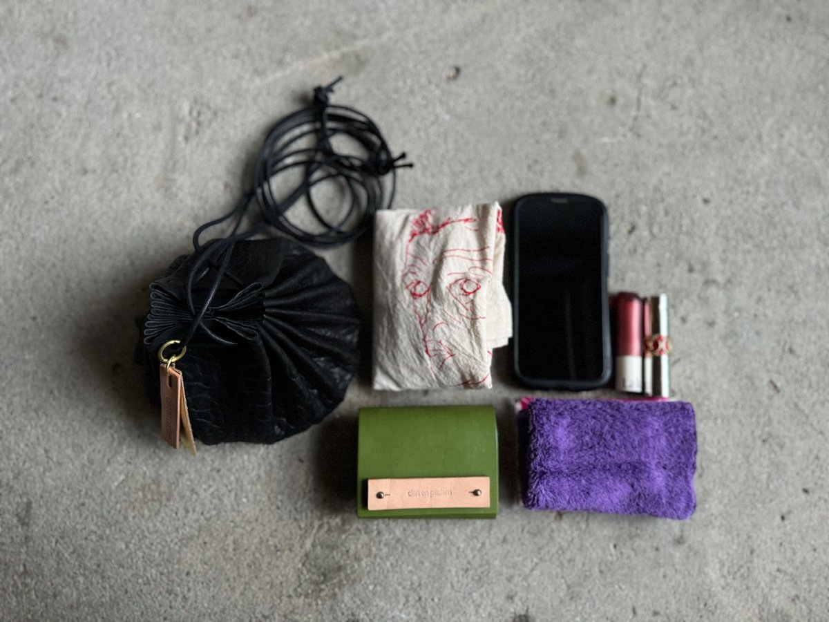 drawstring bag➖sheep black➖ | cian en paclam