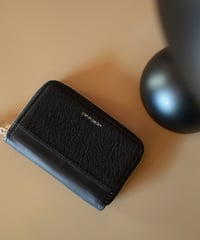 Round coin purse➖black➖