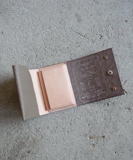 mini wallet➖panther Taupe➖