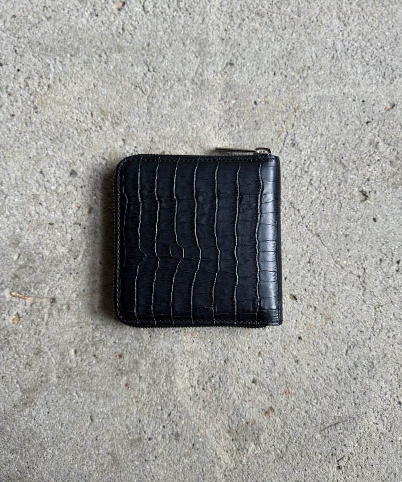 Round zip wallet➖NUE black➖ | cian en paclam