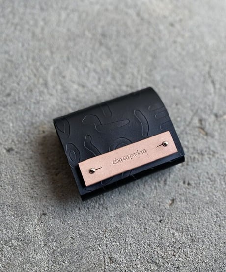 mini wallet  ➖SHAPES black ✖︎ black ➖