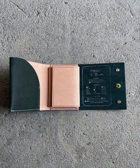 mini wallet ➖ NAKI dark green➖