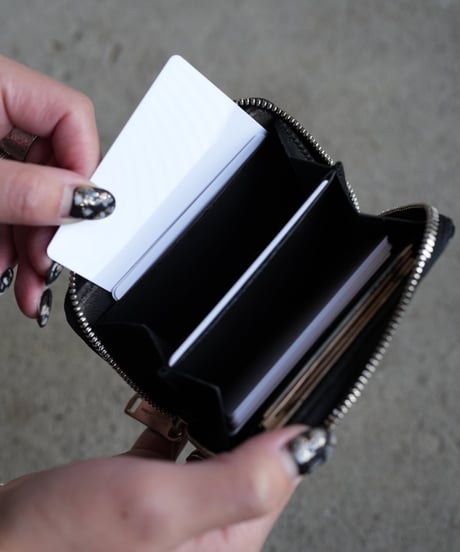 Round coin purse➖black➖