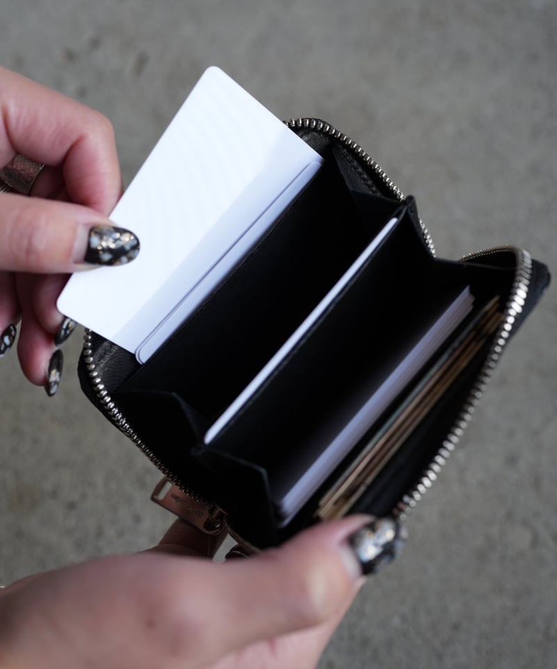 Round coin purse➖black➖ | cian en paclam