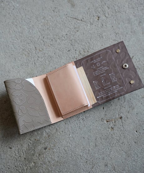 mini wallet➖panther Taupe➖