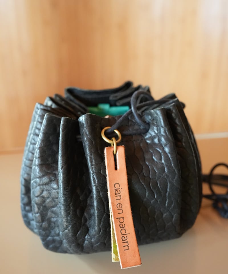 drawstring bag➖sheep black➖ | cian en paclam