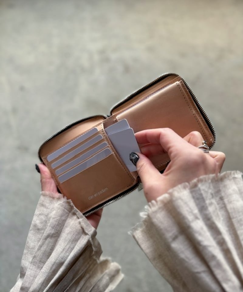 Round zip wallet➖DOODLE➖ | cian en paclam