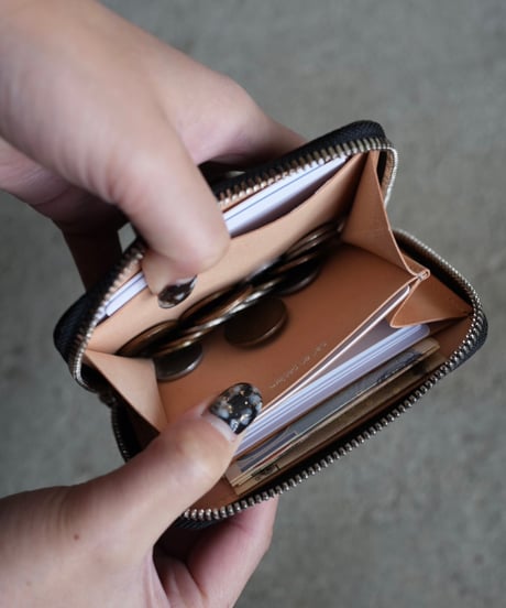 Round coin purse➖brown➖