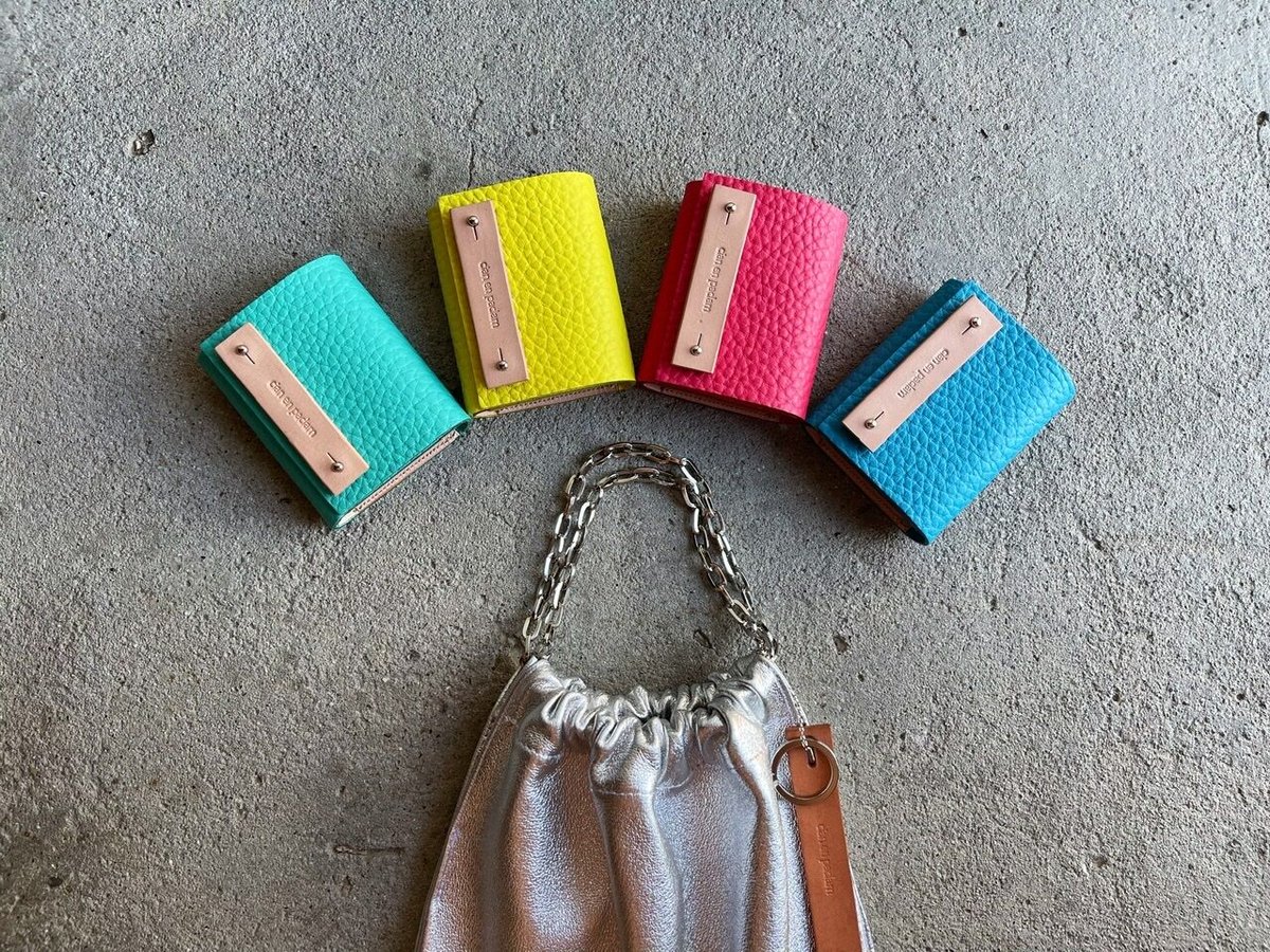 cianenpaclam シアンエンパクラム　ミニウォレット mini wallet ➖ lemon➖ | cian en paclam