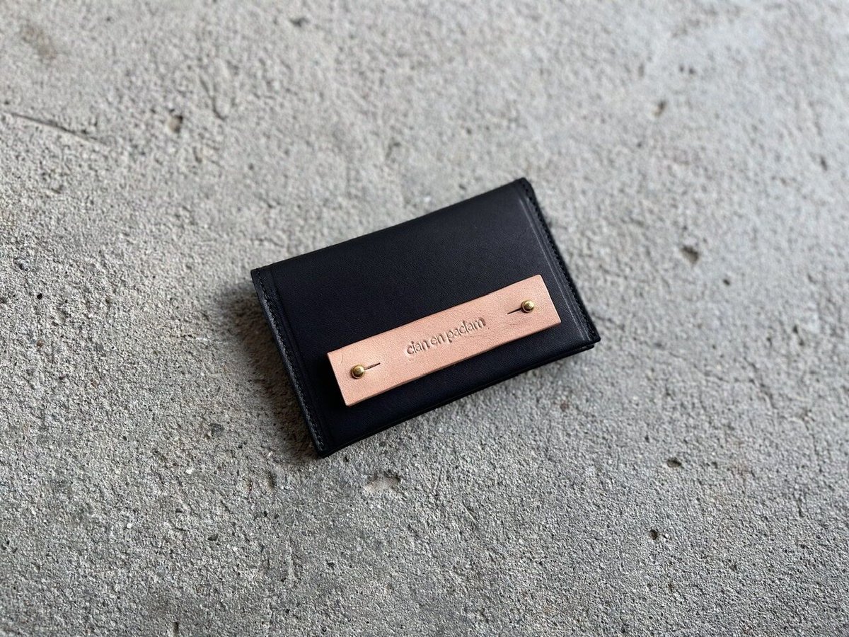 シアンエンパクラム　long wallet ジャーマンブラック　tiny シアンエンパクラム long wallet ジャーマンブラック tiny long