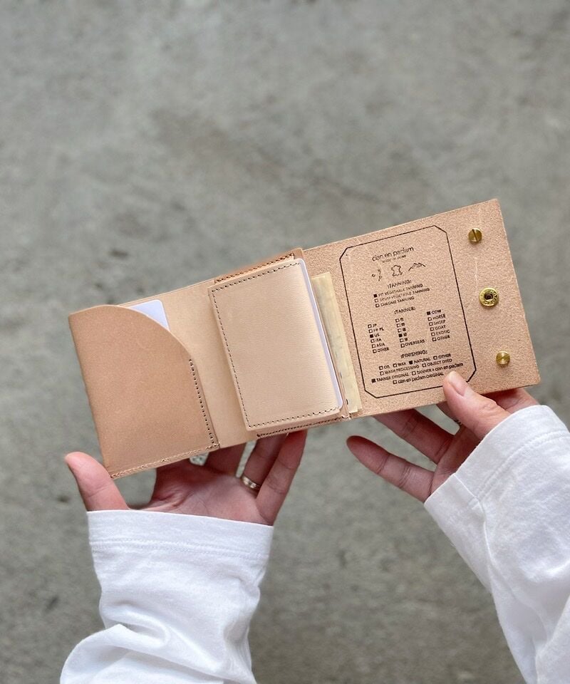 mini wallet ➖ NAKI cocoa➖ | cian en paclam